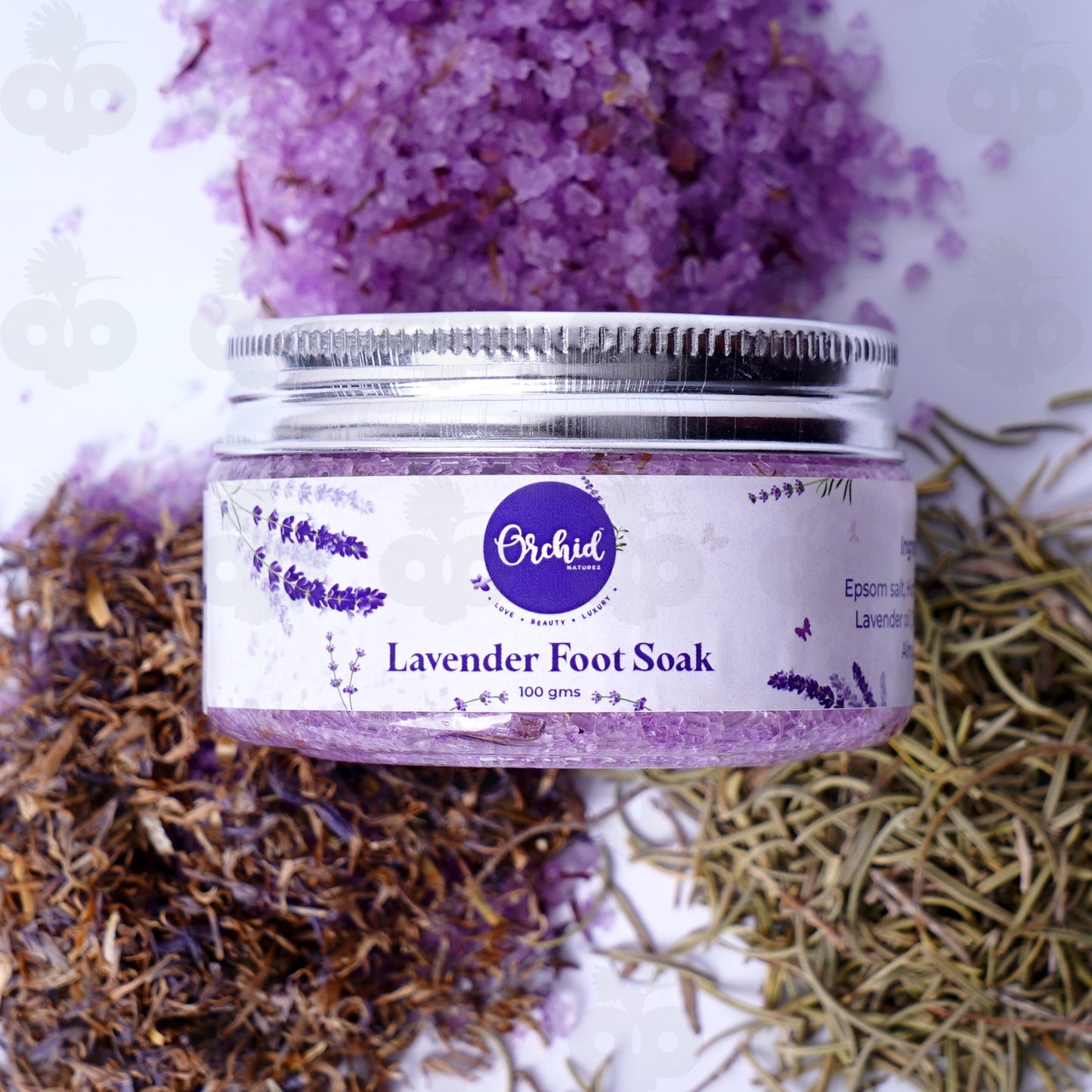 Lavender foot soak