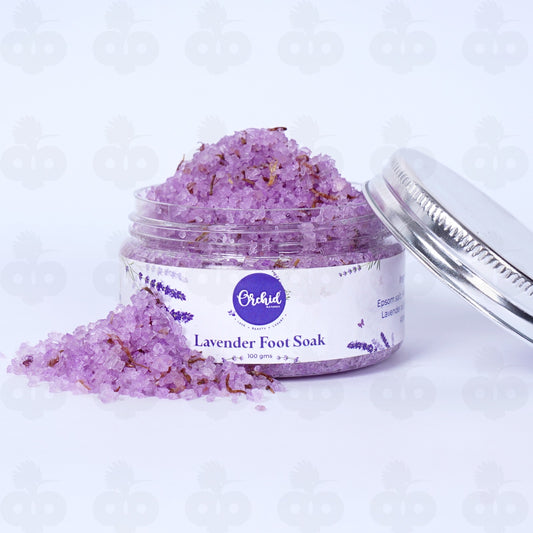 Lavender foot soak