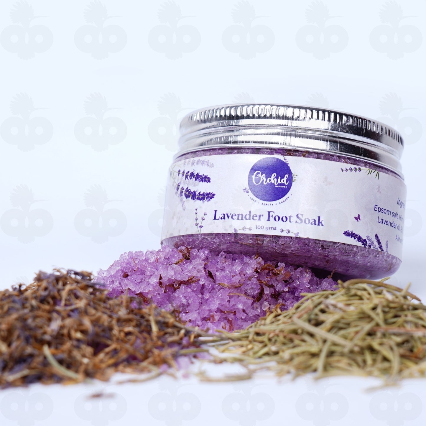 Lavender foot soak