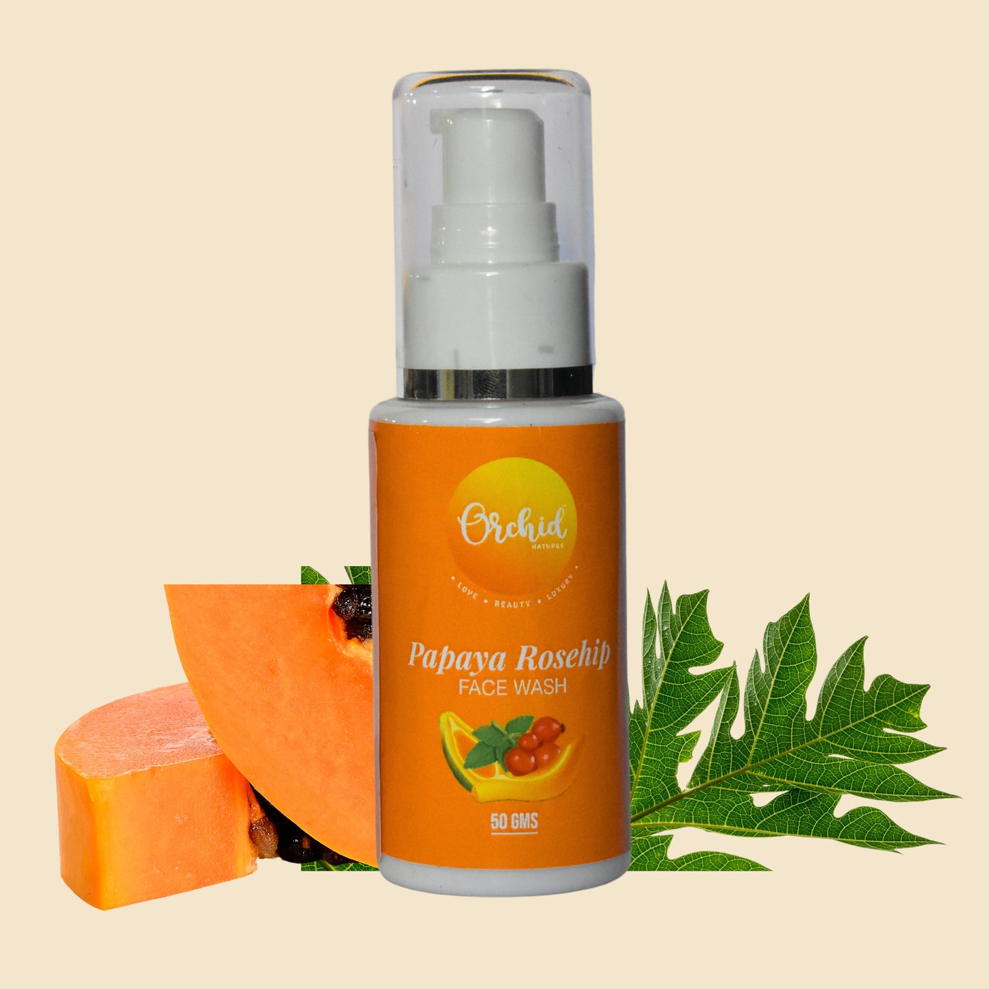Papaya Rosehip Facewash
