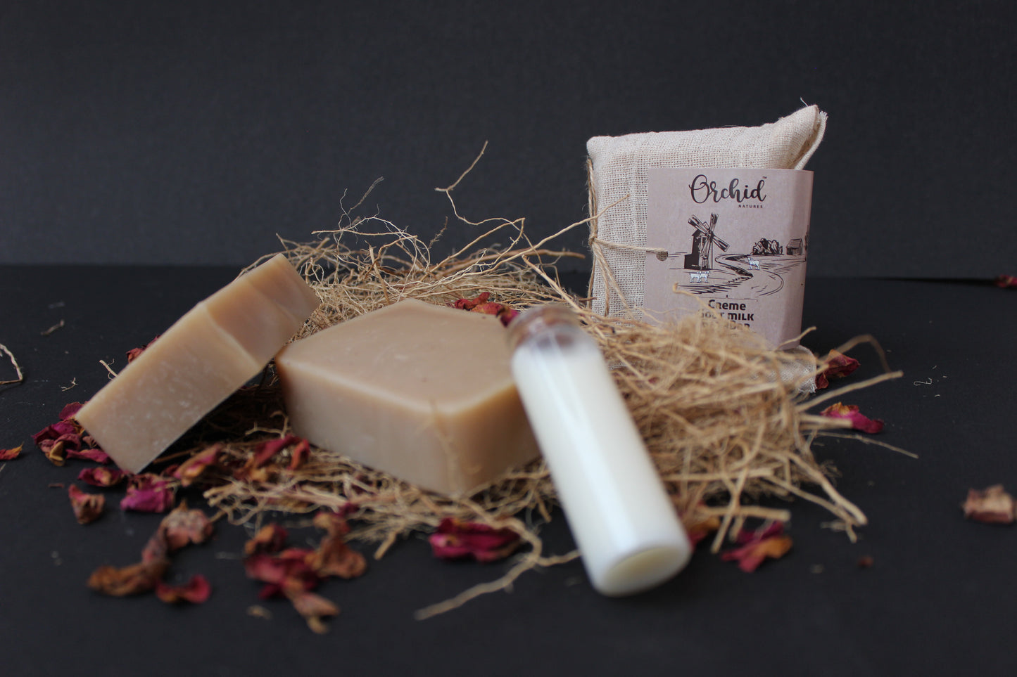Creme goat milk bath bar