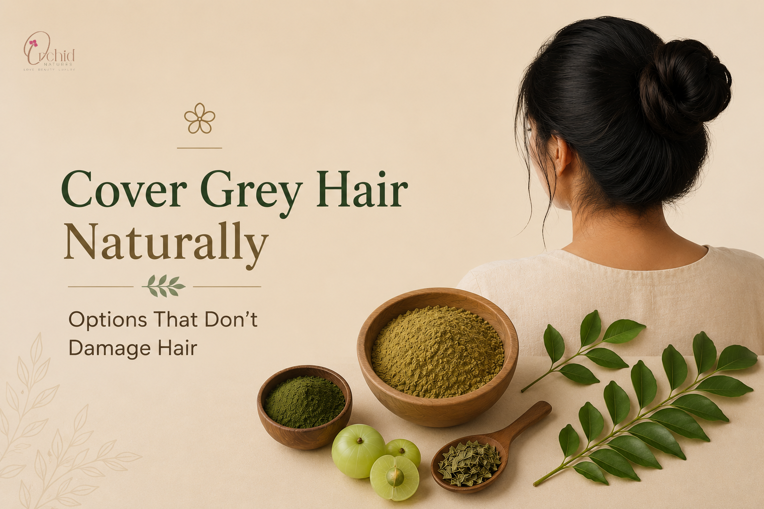 How to Cover Grey Hair Naturally? Options That Don't Damage Hair
