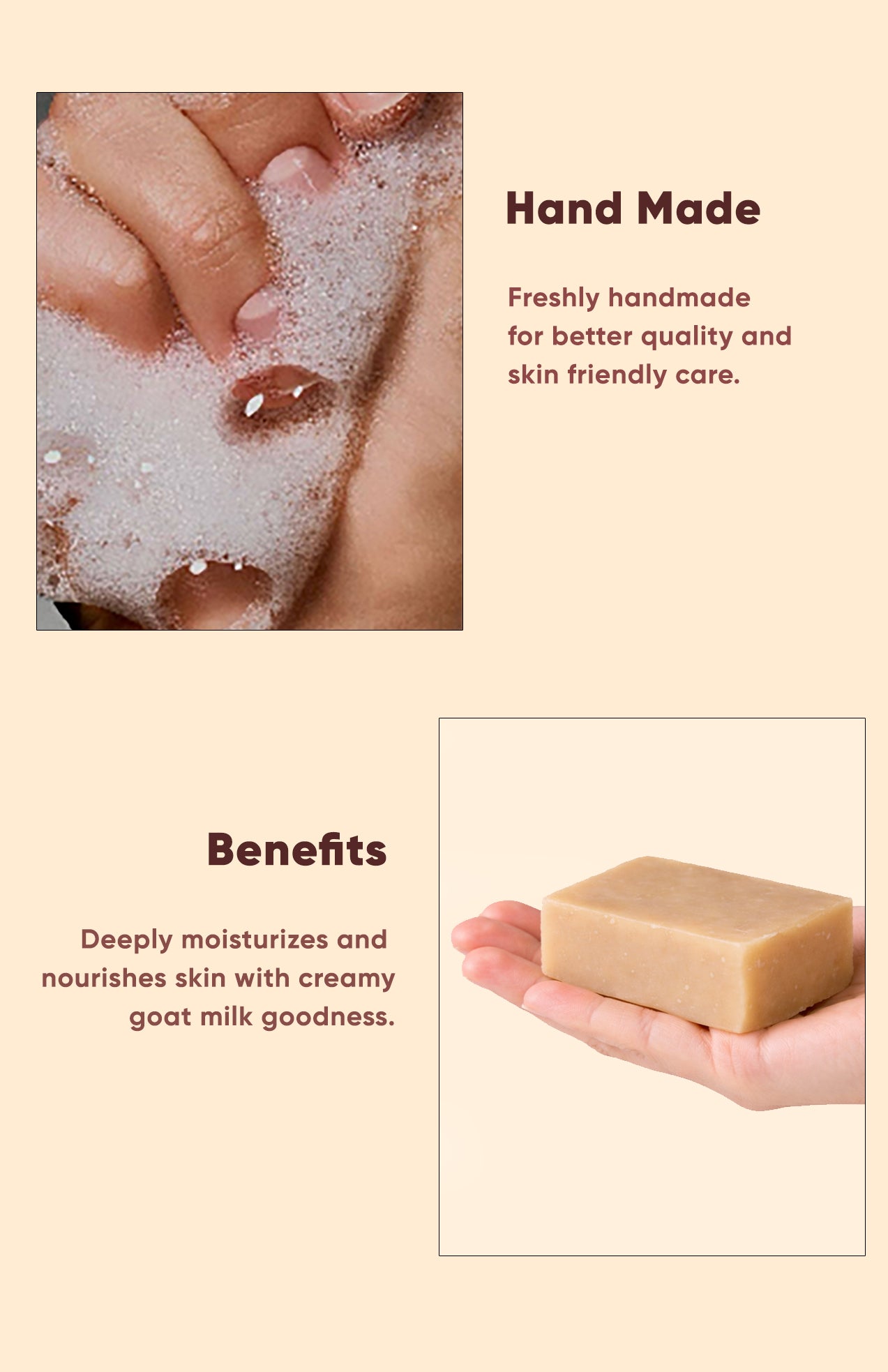 Creme goat milk bath bar