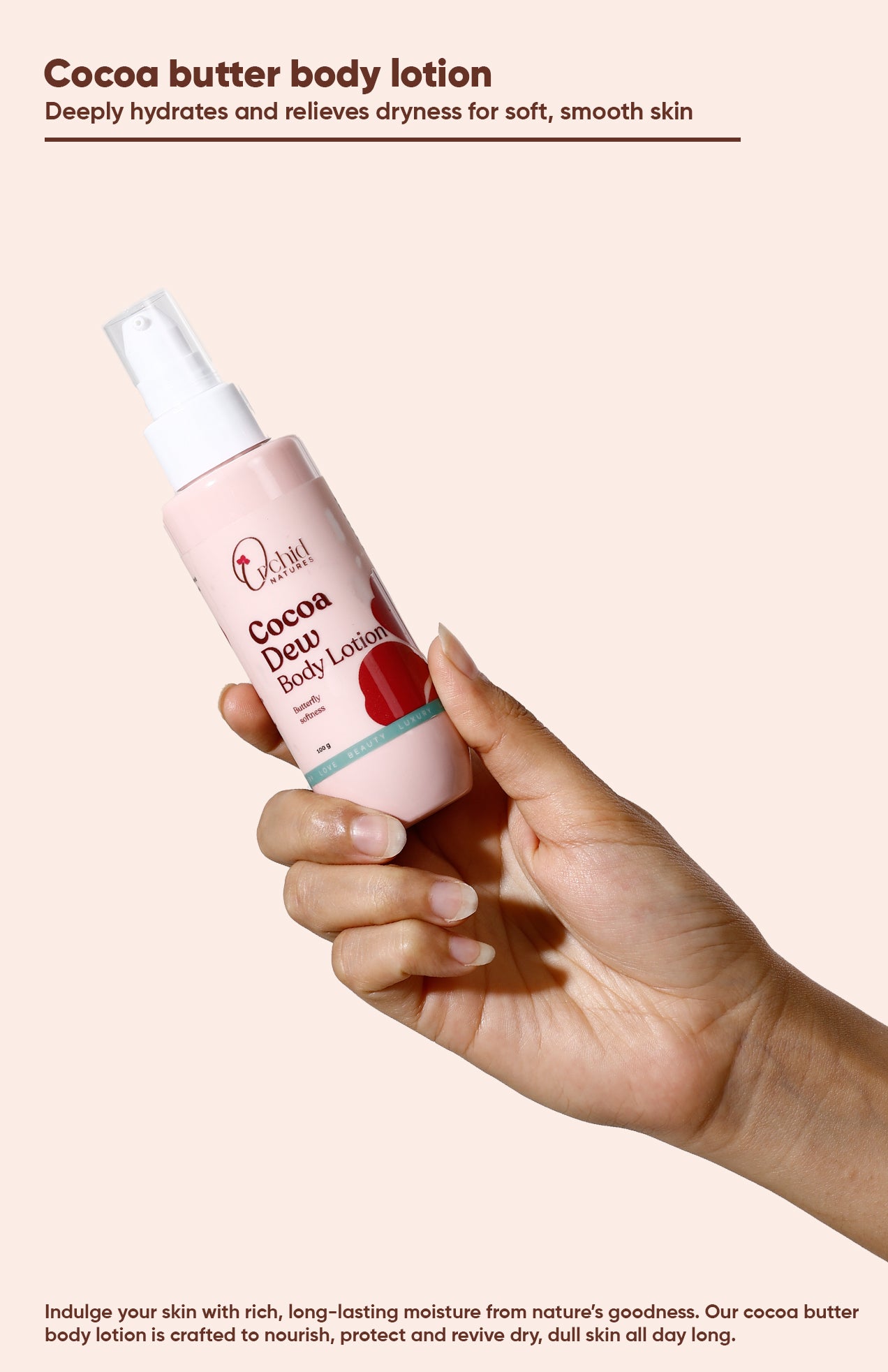 Cocoa butter body lotion