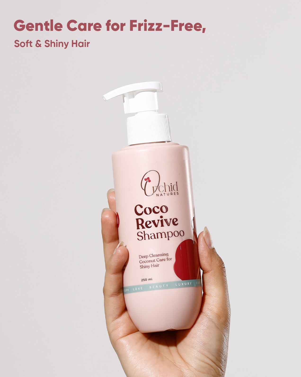 Coconut Milk Shampoo for Dry, Frizzy & Damaged Hair | Orchid Natures