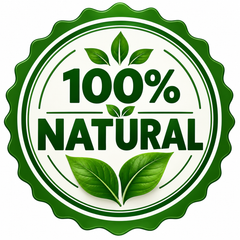 100 percent natural ingredients