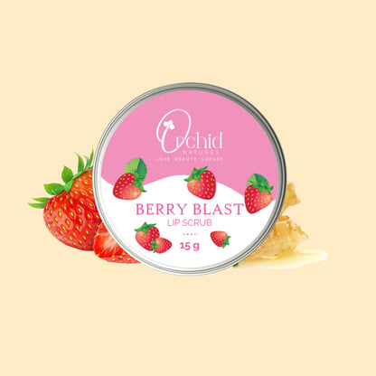 Berry blast lip scrub