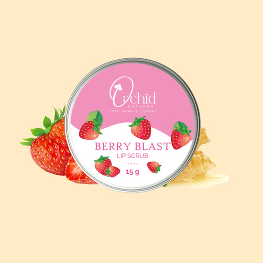 Berry blast lip scrub