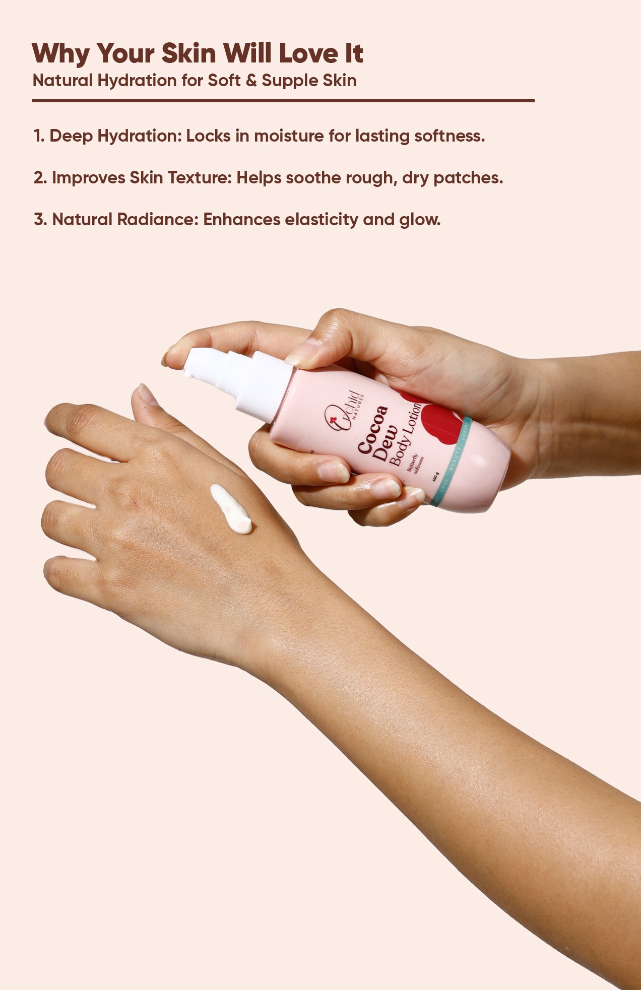 Cocoa butter body lotion