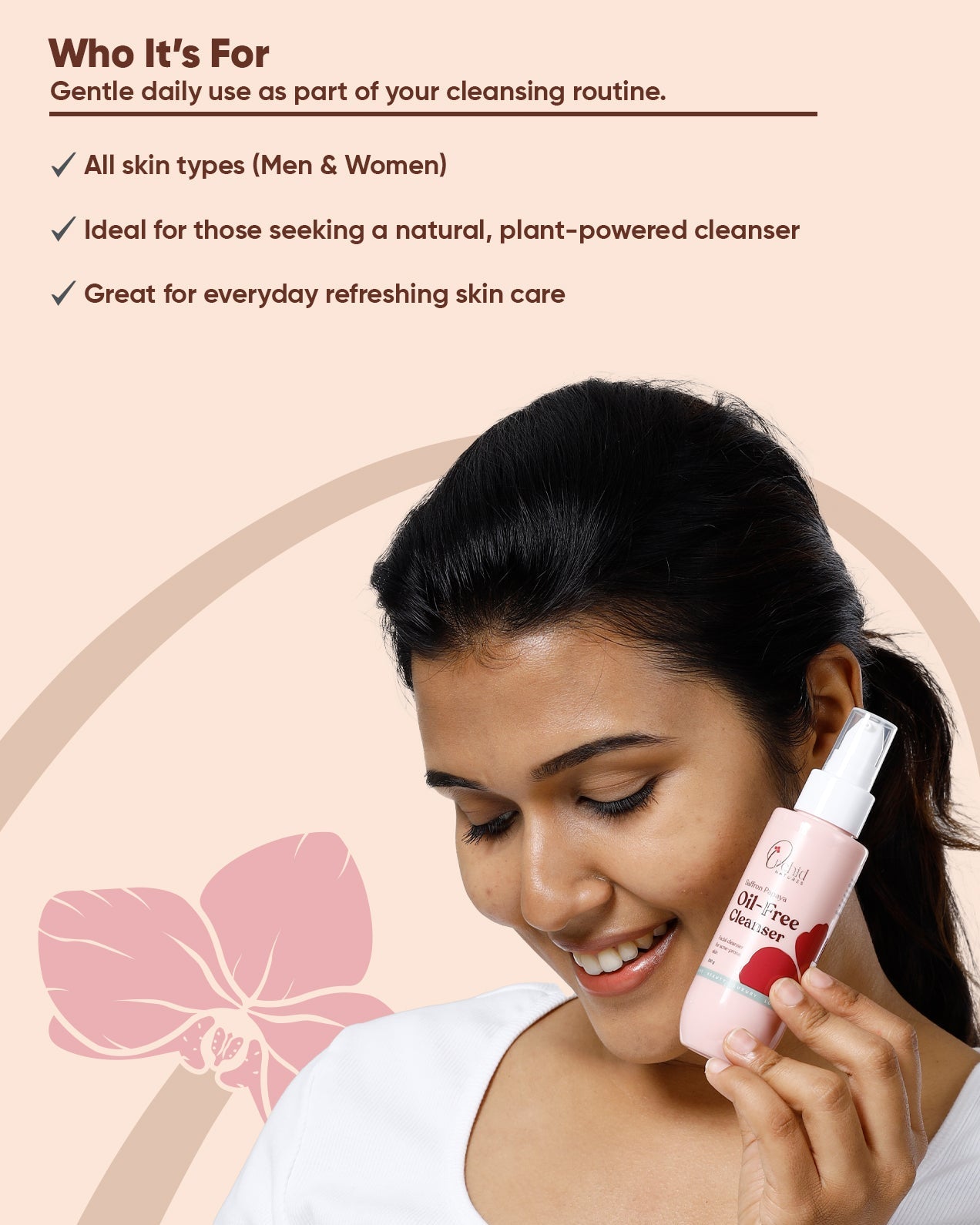 Saffron Papaya Oil-Free Cleanser