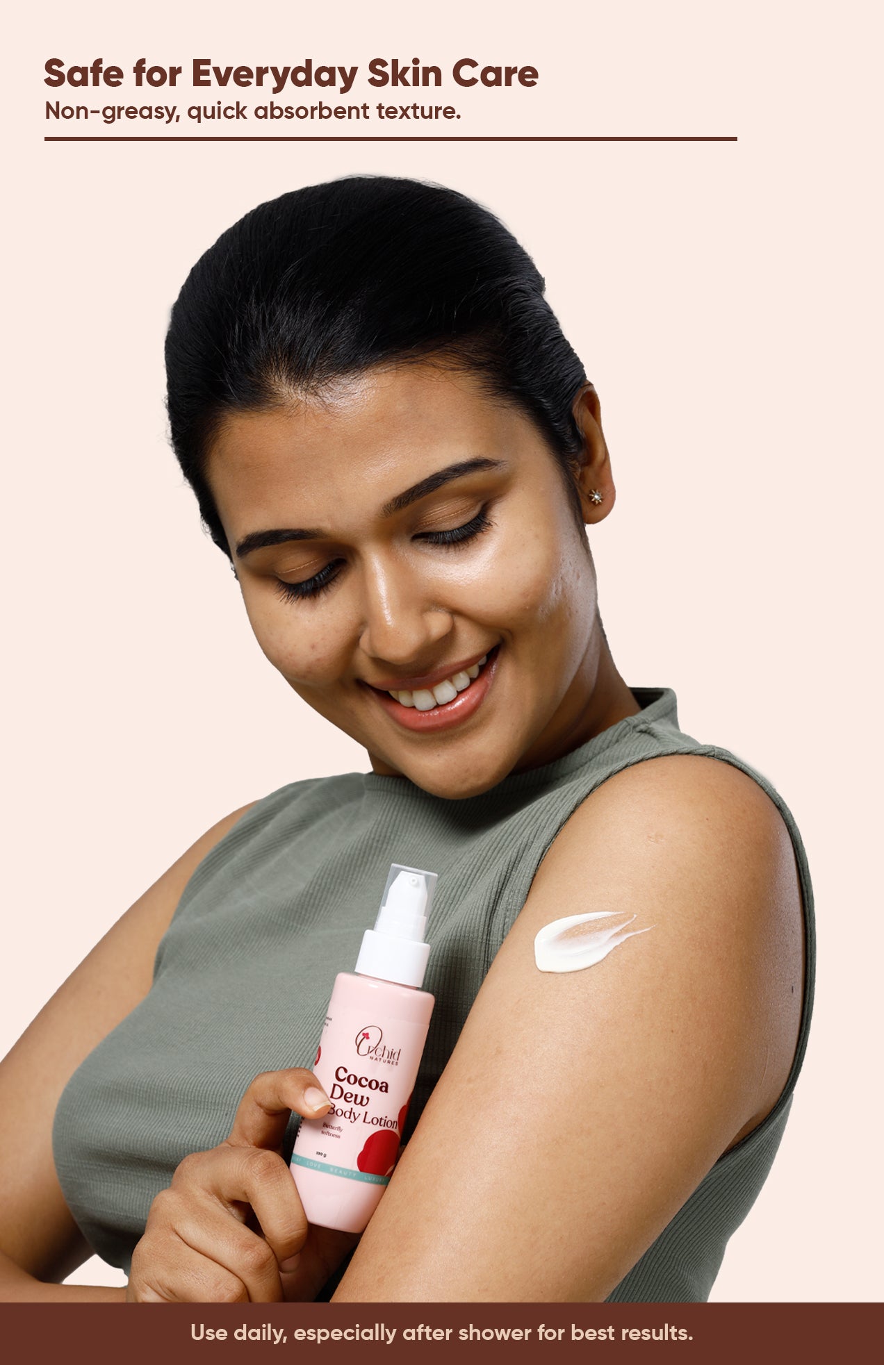 Cocoa butter body lotion