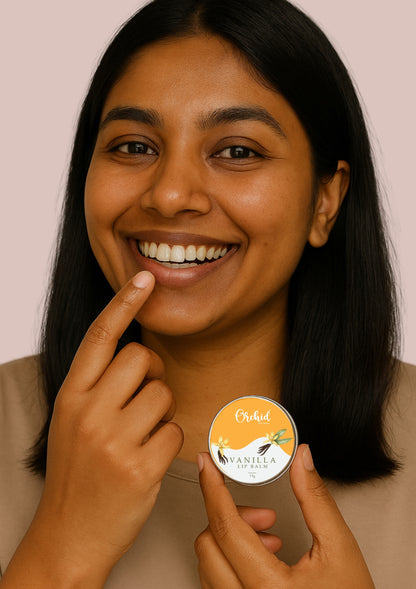 Vanilla lip balm