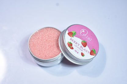 Berry blast lip scrub