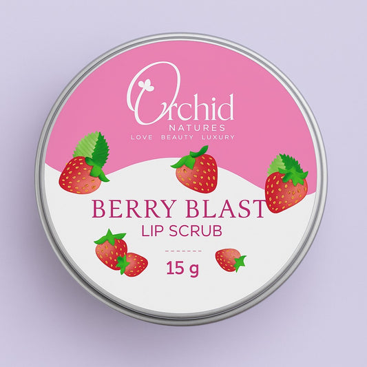 Berry blast lip scrub