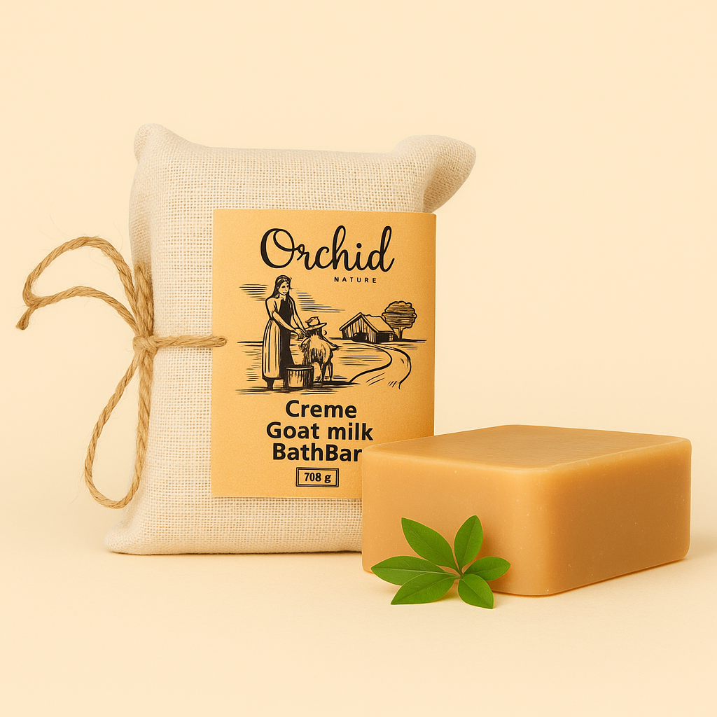 Creme goat milk bath bar