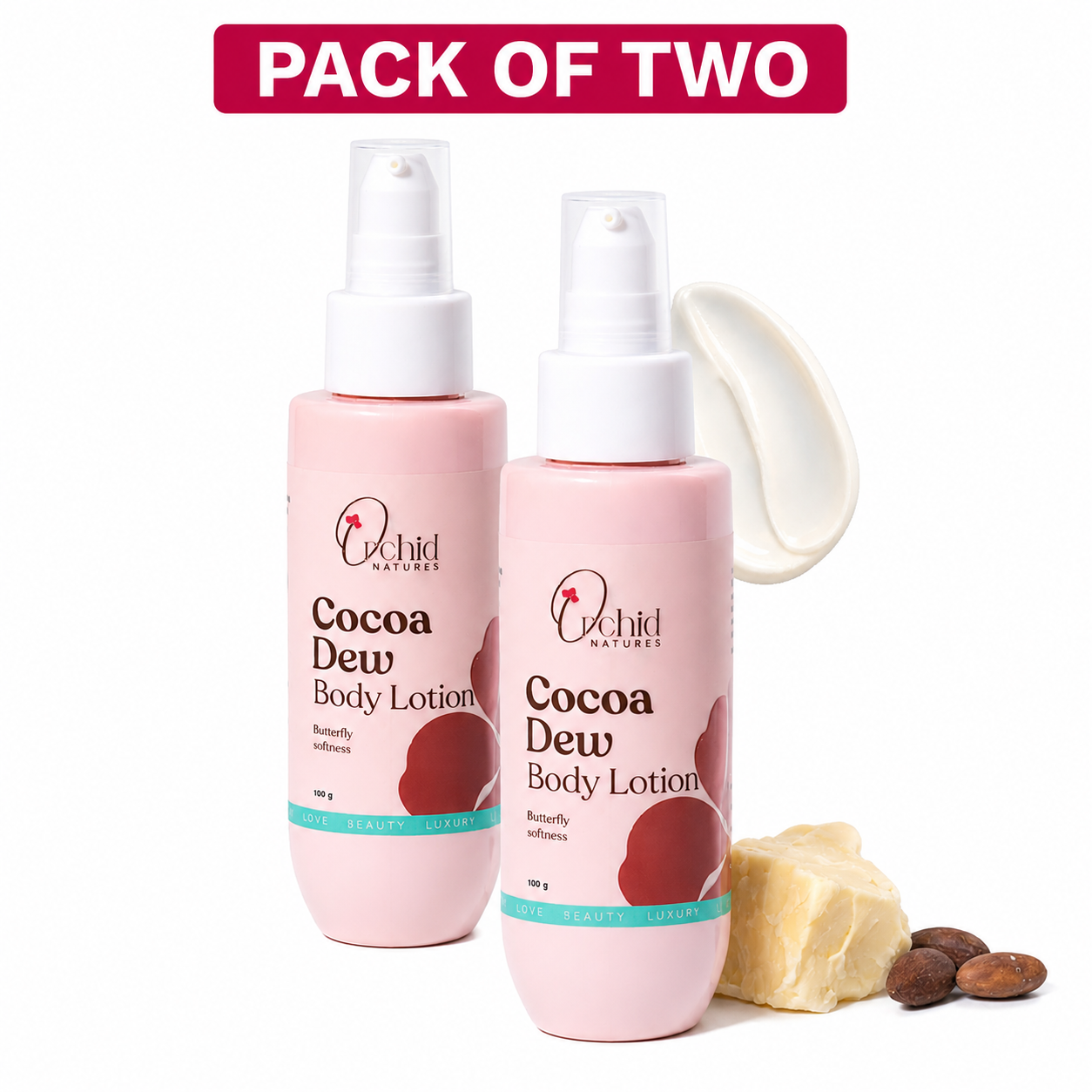 Cocoa butter body lotion