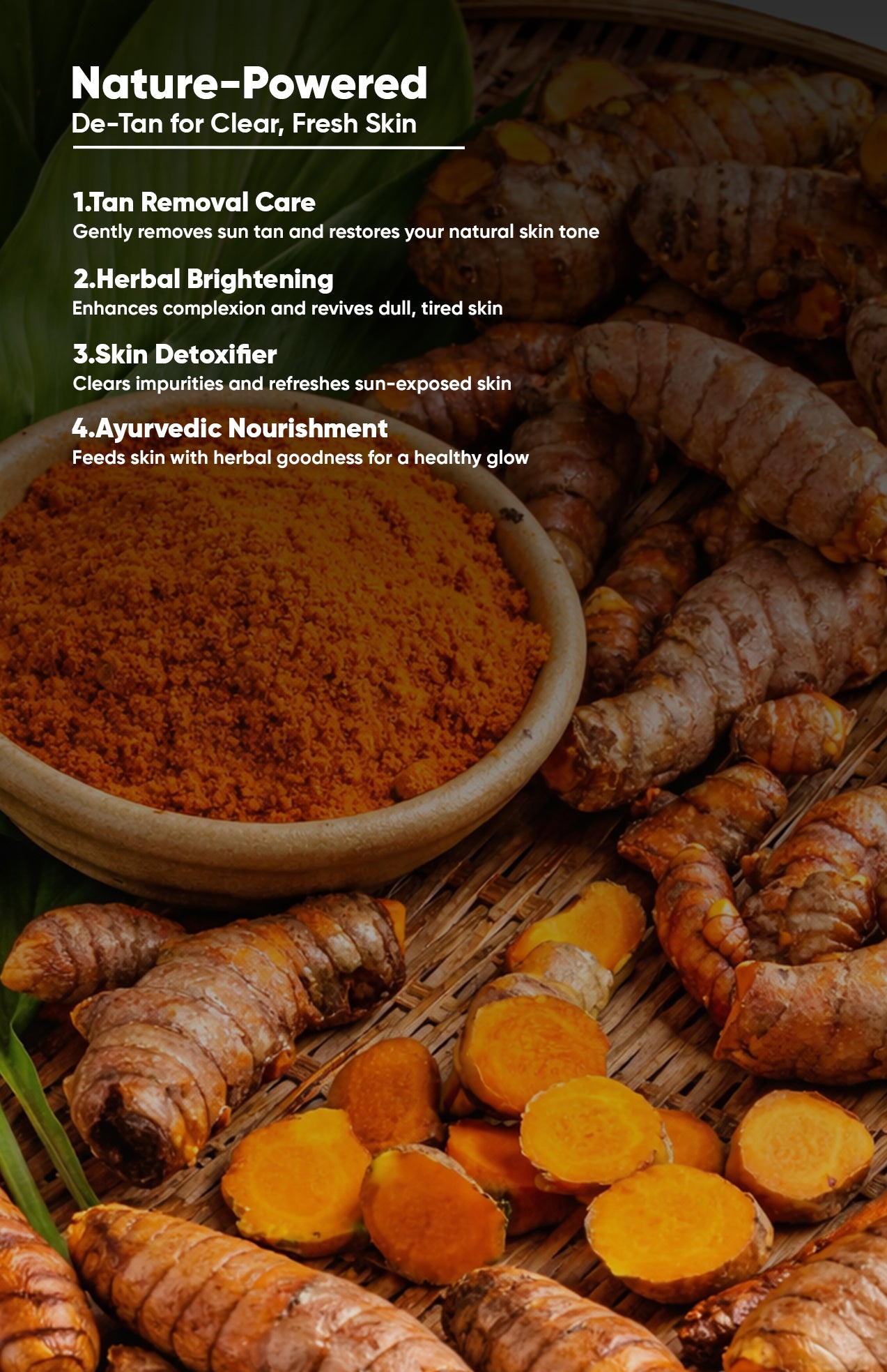 Herbal De-Tan Powder