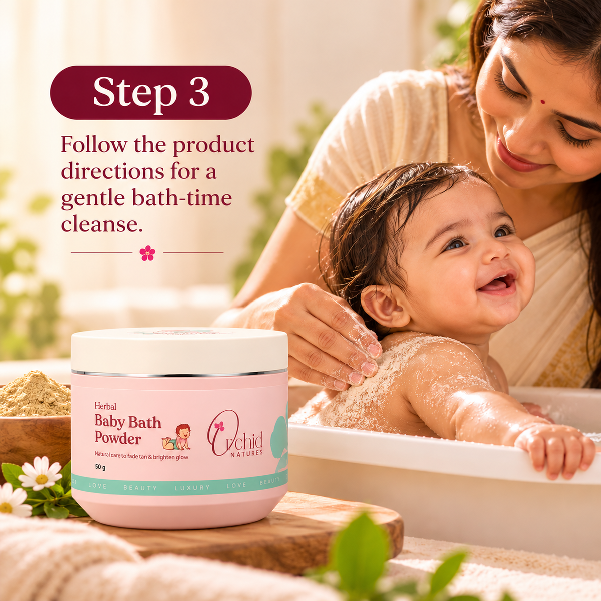 Baby Oil Bath Kit