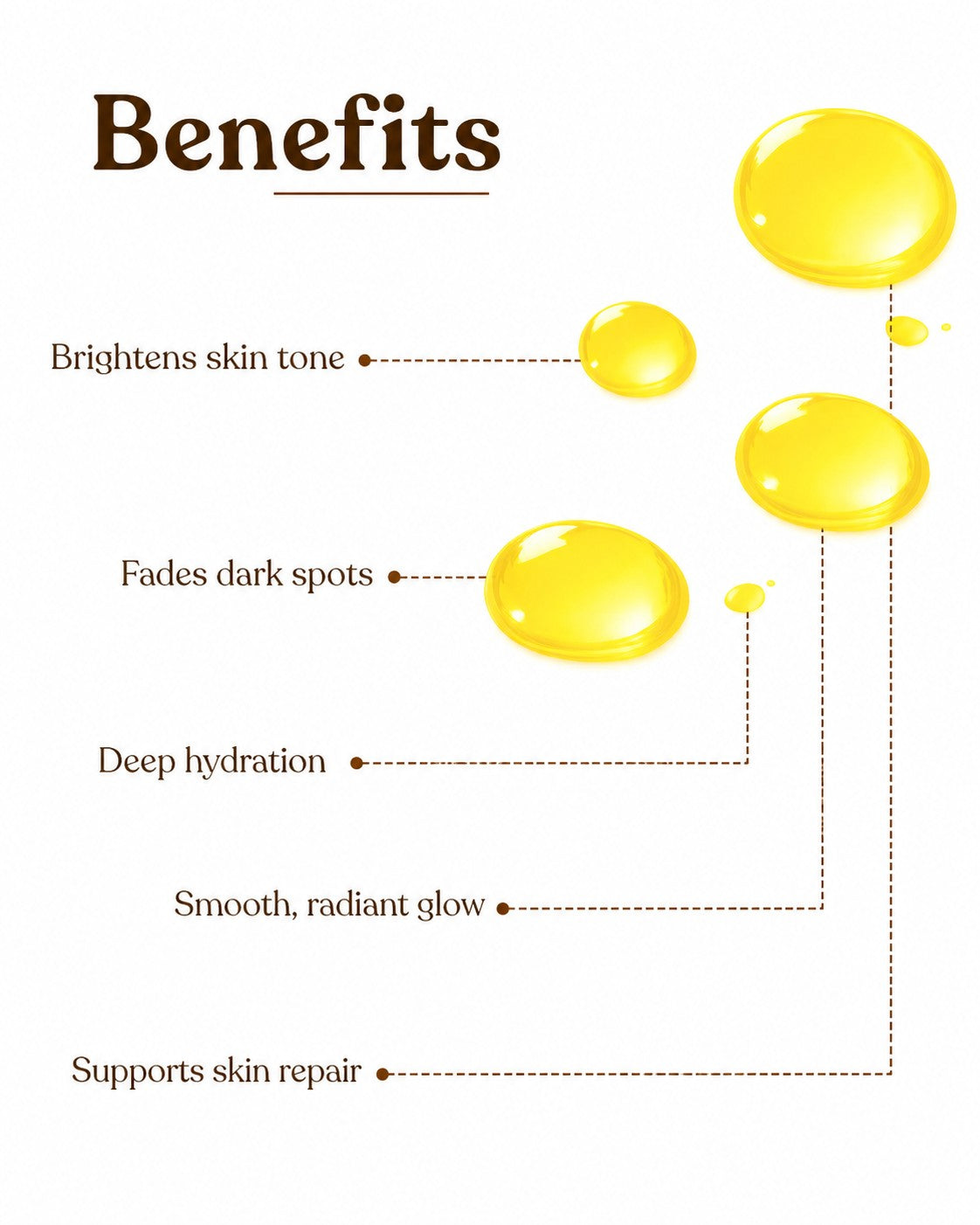 Skin Brightening Serum with Rosehip oil and Bio Retinol