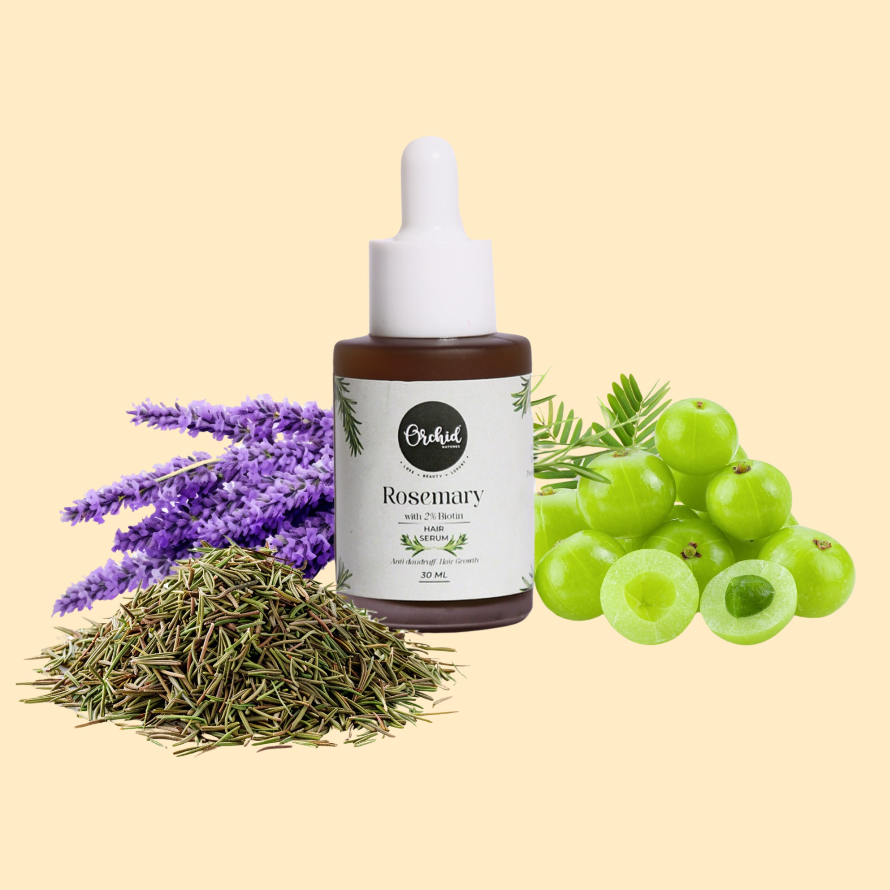 Rosemary with 2% Biotin Hair Serum