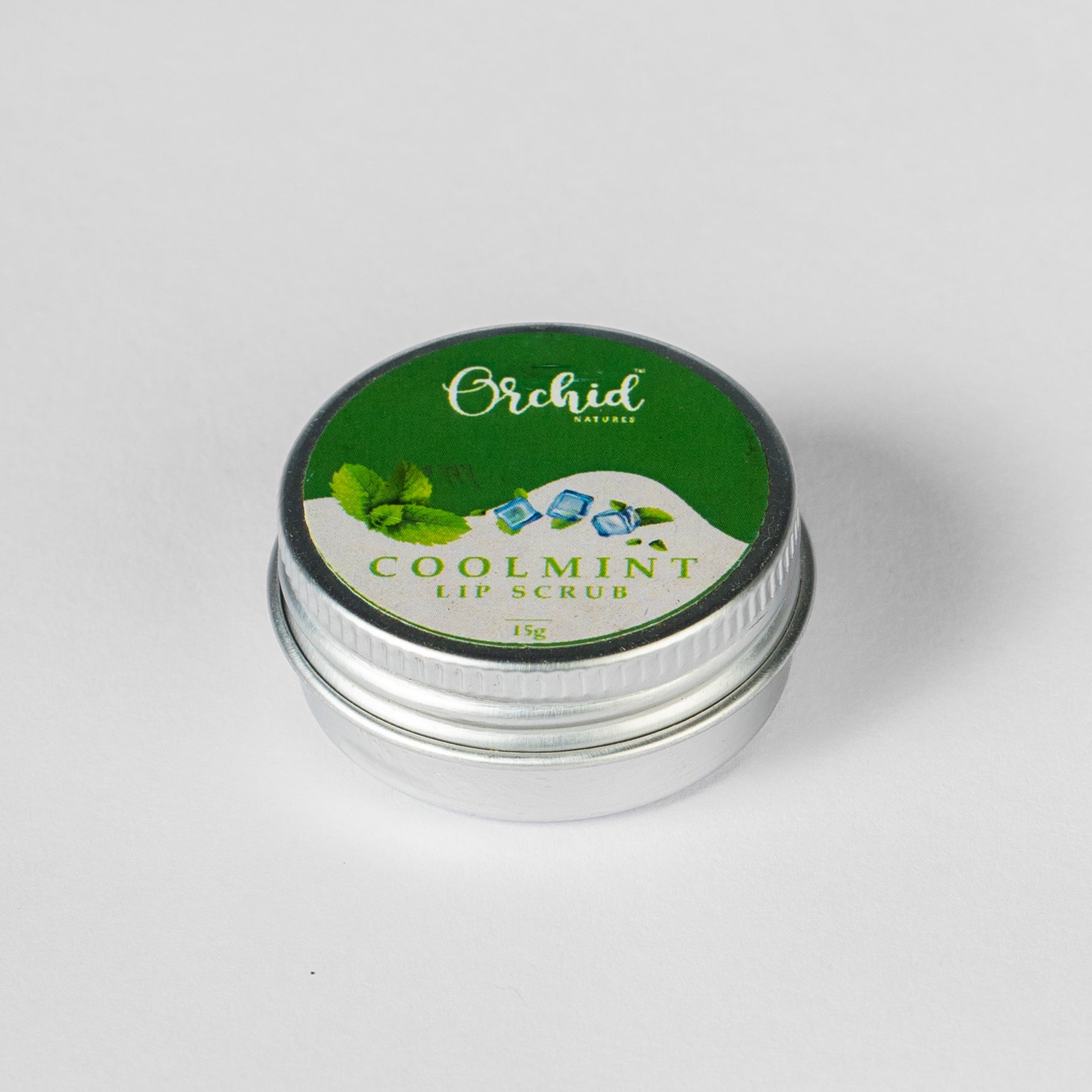 Mint lip scrub