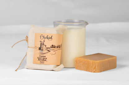 Creme goat milk bath bar