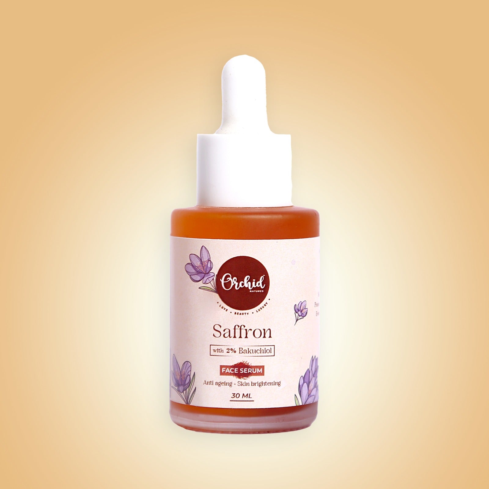 Saffron with 2% Bakuchiol Face Serum