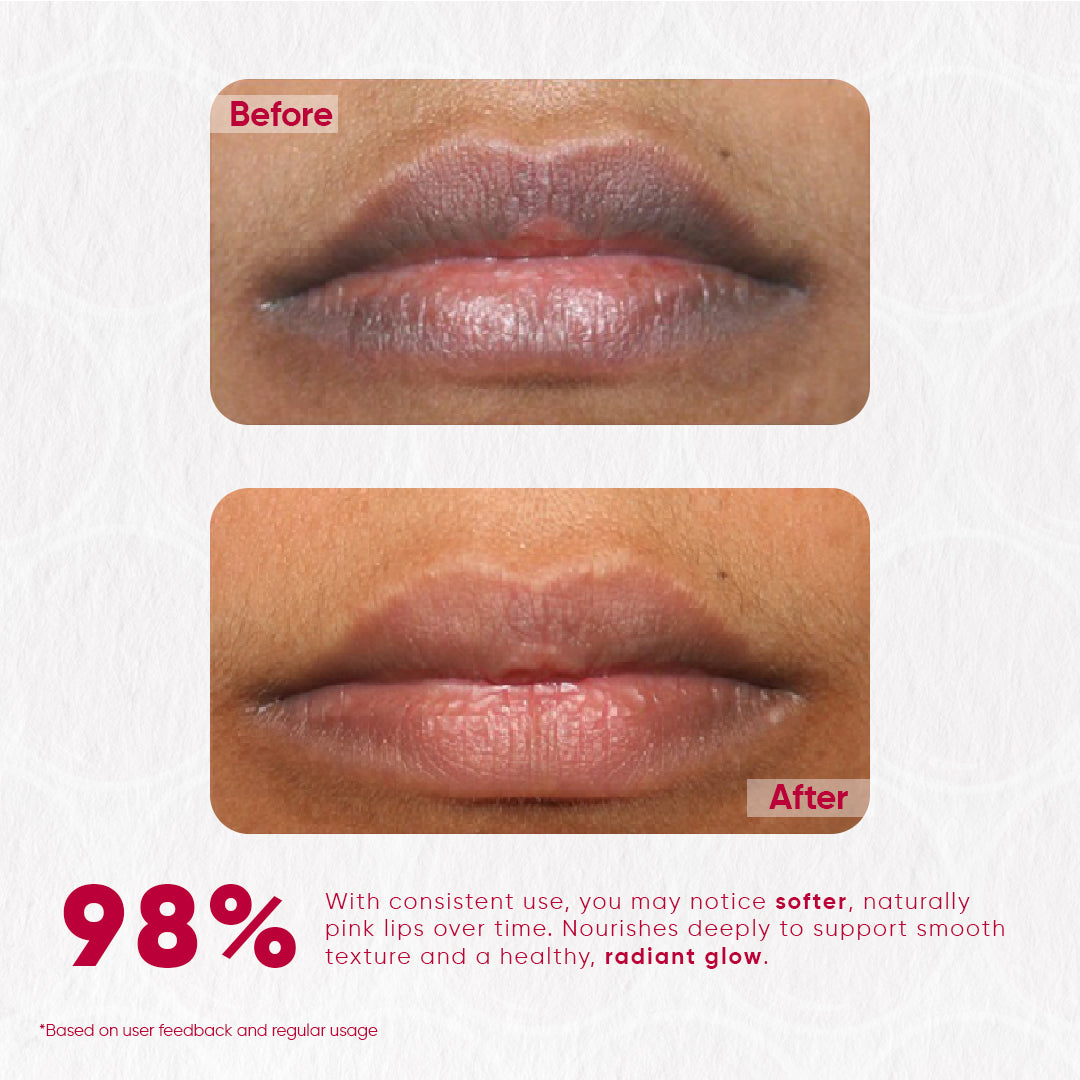 Beetroot lip balm