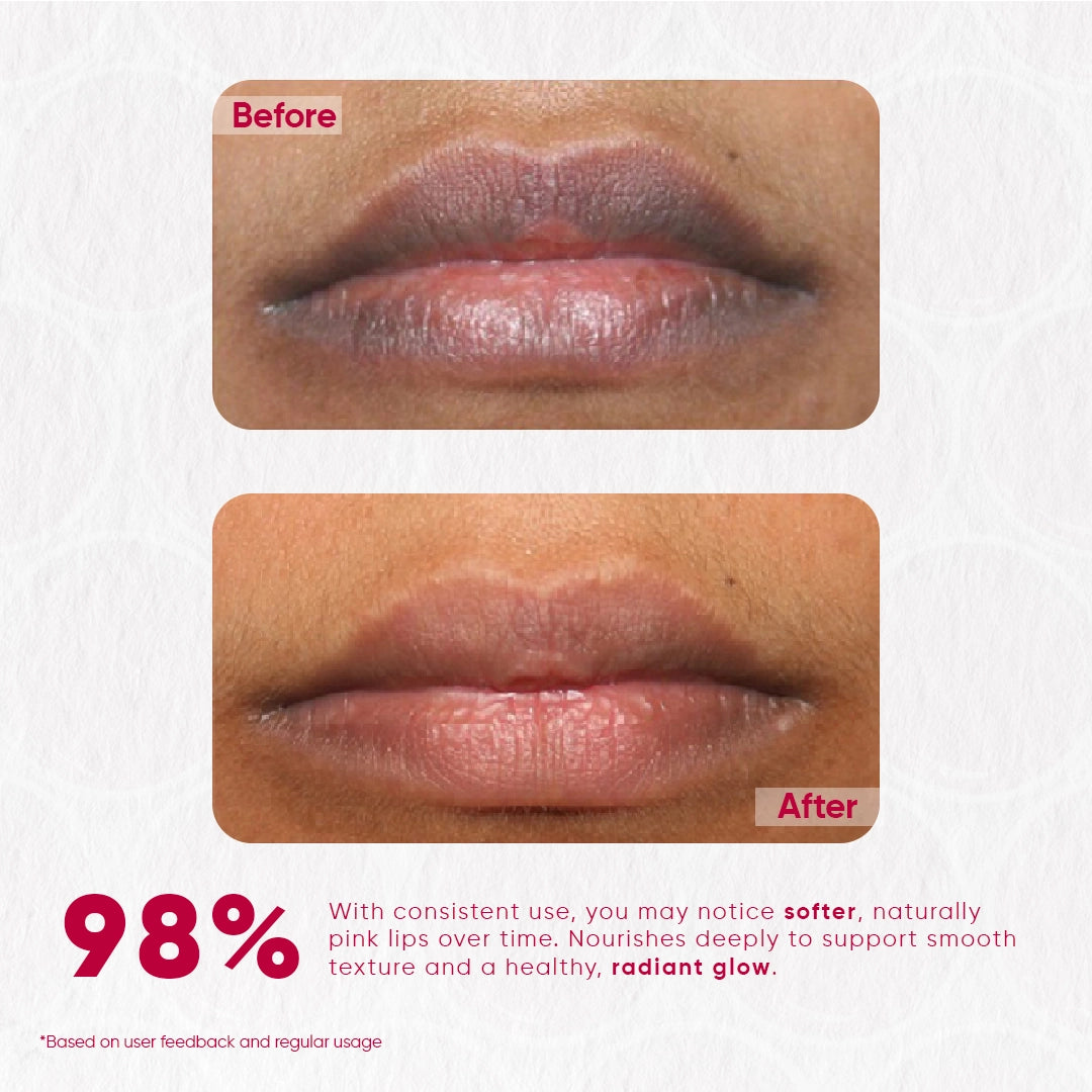 Beetroot lip balm