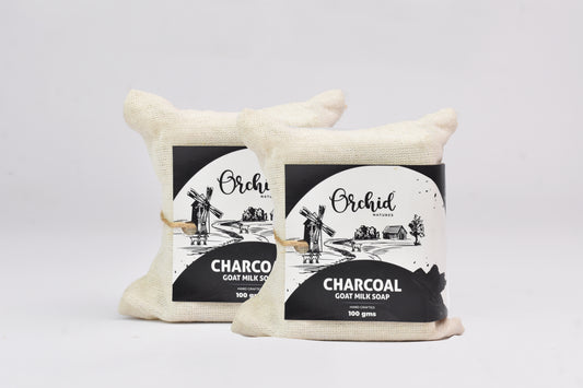 Charcoal soap double