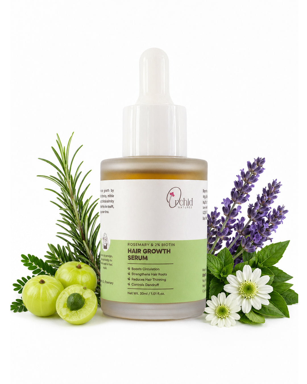 Hair Growth Serum with Rosemary and 2% Biotin