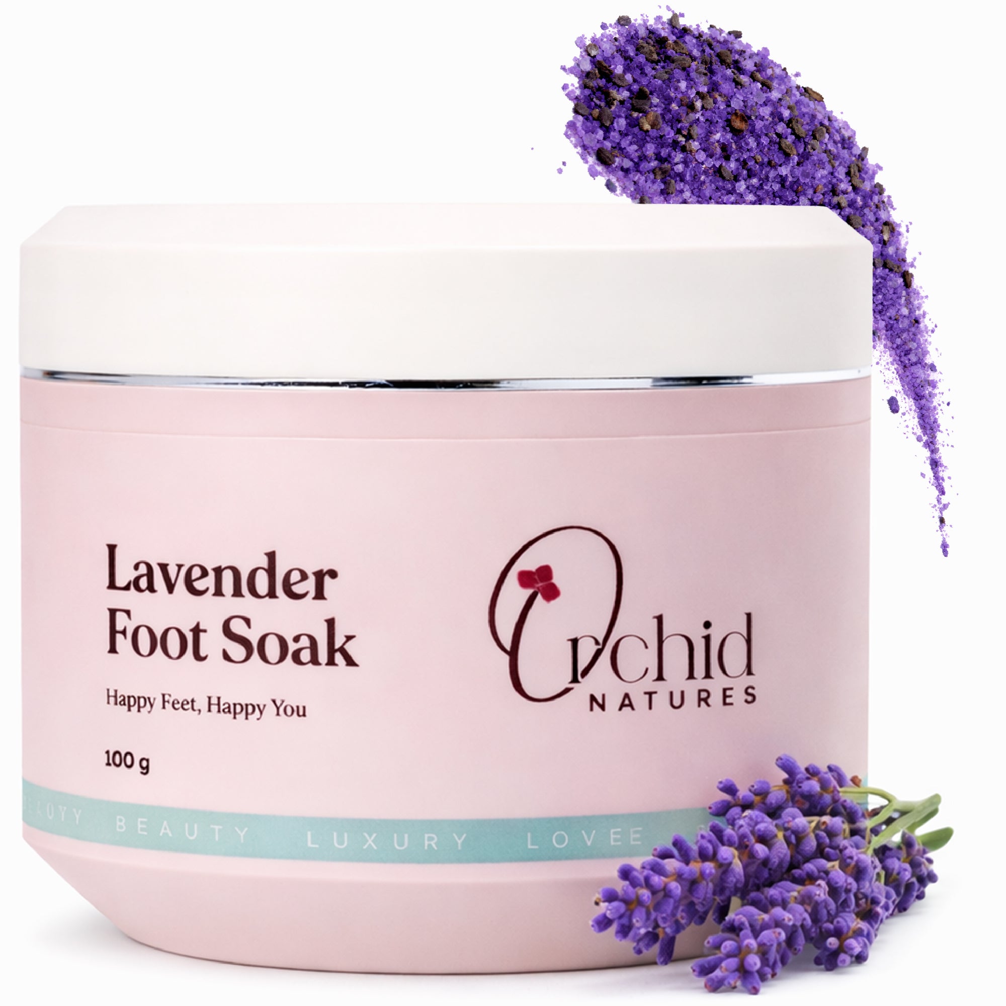 Lavender foot soak