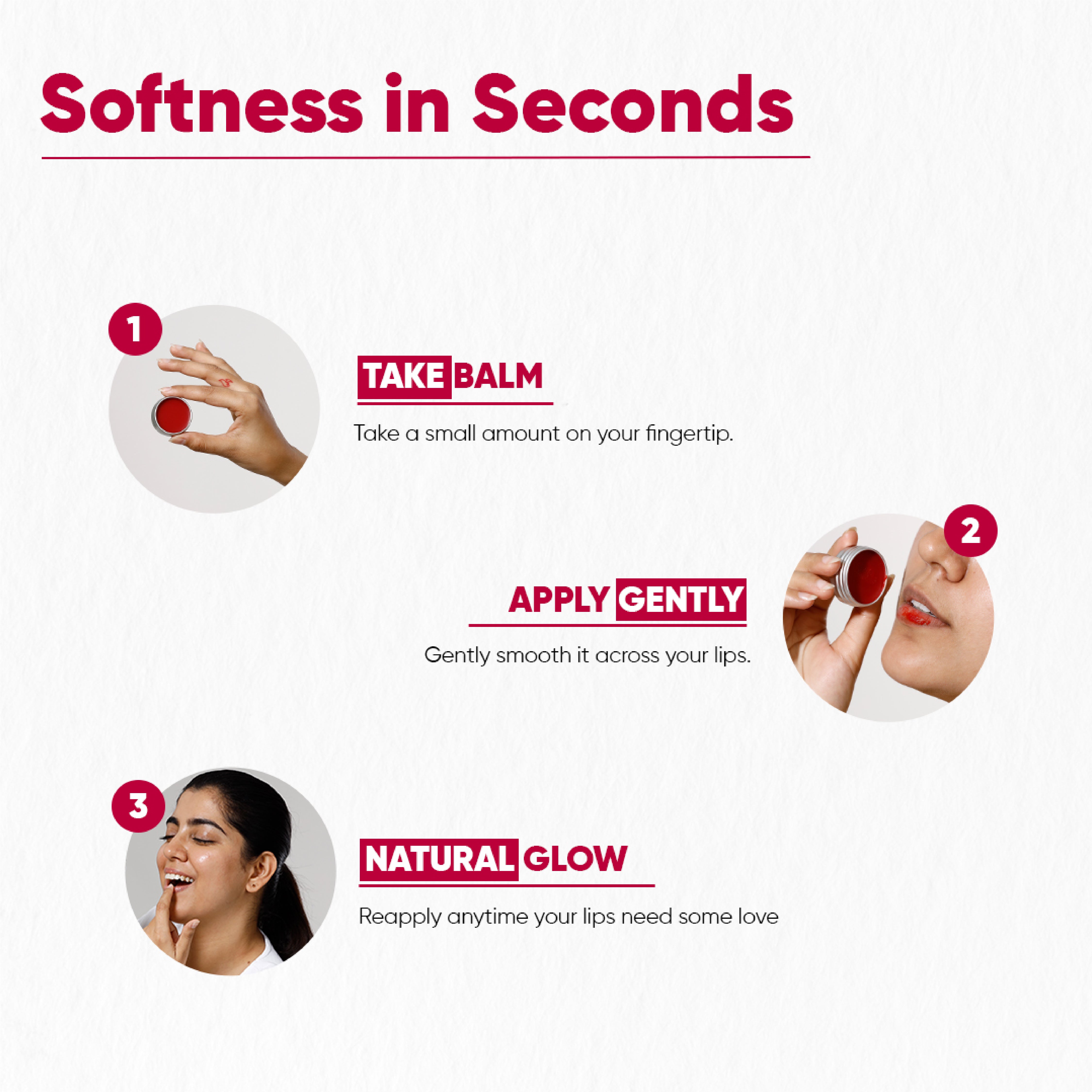 Beetroot lip balm