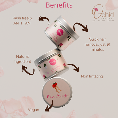 Hair removal powder(Wax powder)